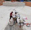 thi công trụ điện gió Ninh Thuận