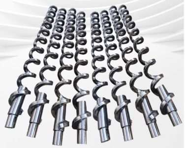 Trục vít uốn bản cánh bản dầy